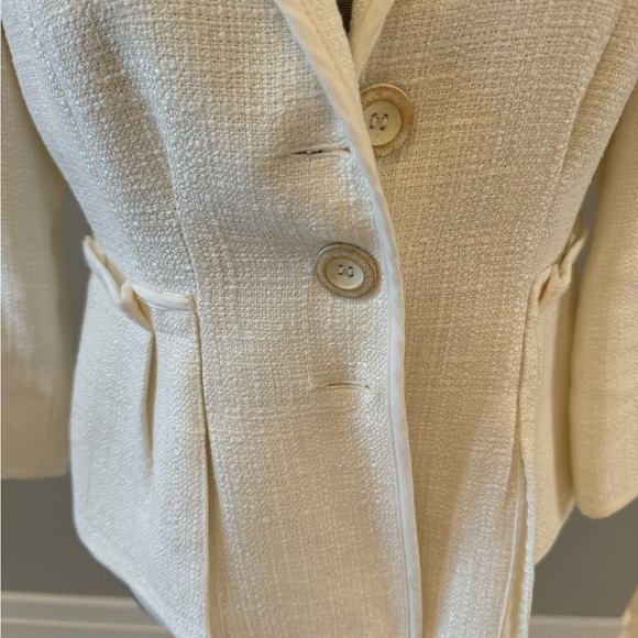 Nanette Lenore off white linen blazer - Picture 3 of 7